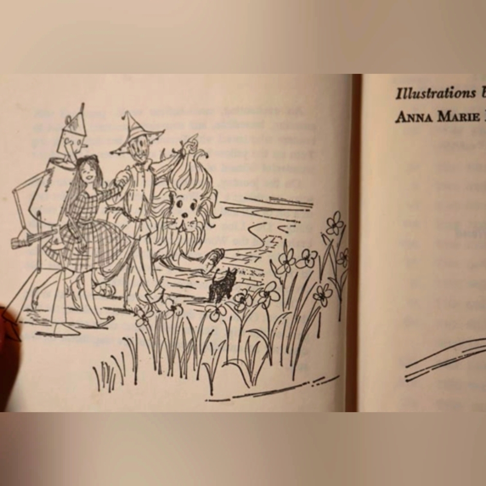 Vintage 1963 2-in-1 The Wizard of Oz & The Jungle Book Kids Companion Li… - Picture 10 of 12